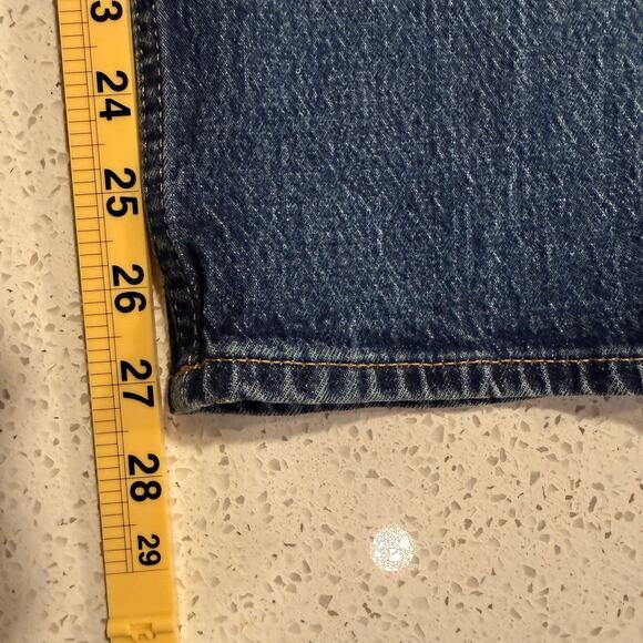 GAP Cheeky Straight High Rise Jeans 29/8R Dark Wash Denim Streetwear Timeless - Picture 6 of 6